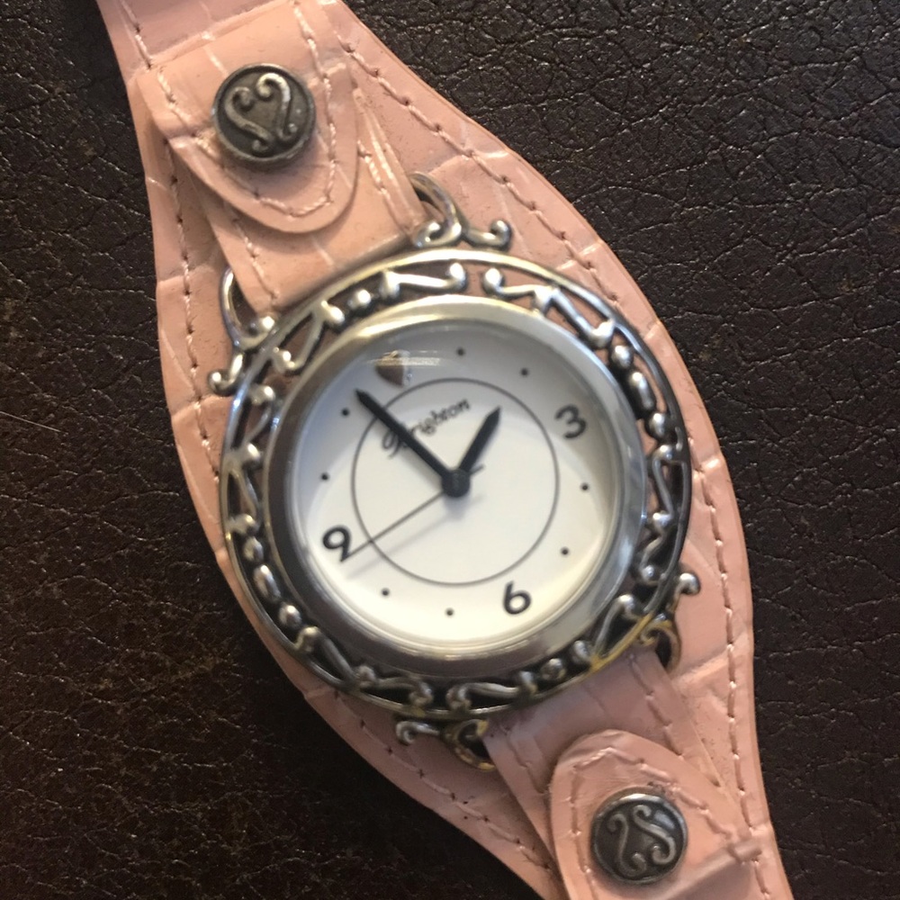 Light Pink Brighton watch (never worn)
